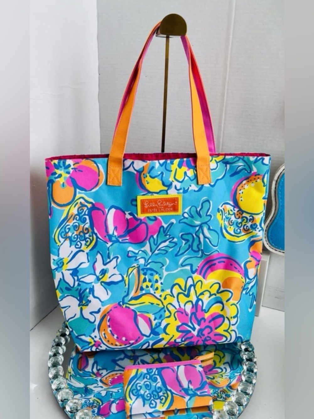 Lily Pulitzer Tote and Pouch
